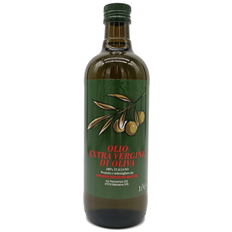 Extra Virgin Olive Oil, 100% Italian, Product and bottled in Malcesine